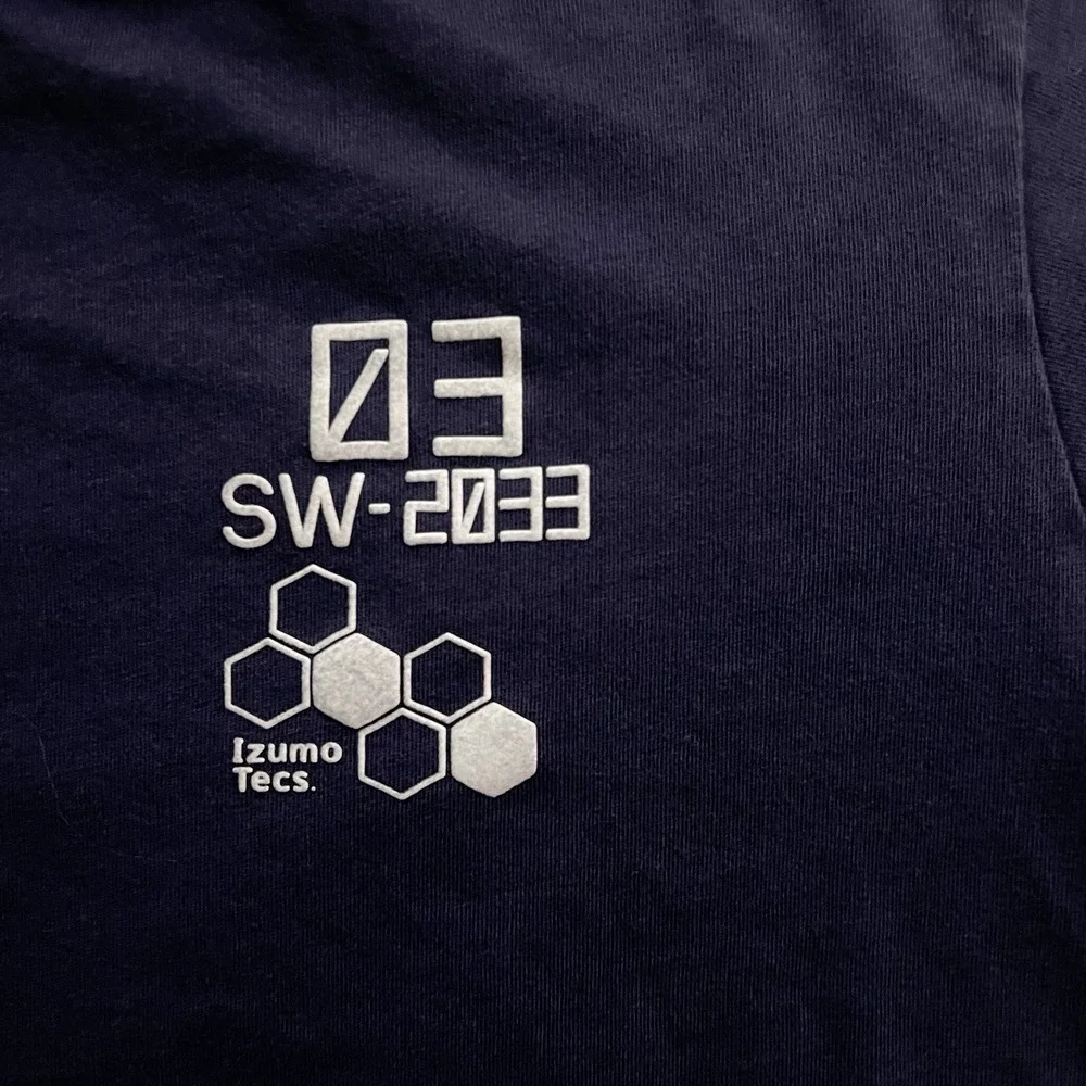 Uniqlo Kaiju No.8 UT Graphic T-Shirt UT Anime Unisex Size Medium Blue Tee